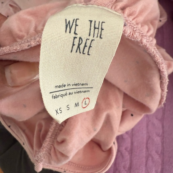 Free People Gray, Blue, and Pink Blouse Set - Picture 11 of 16